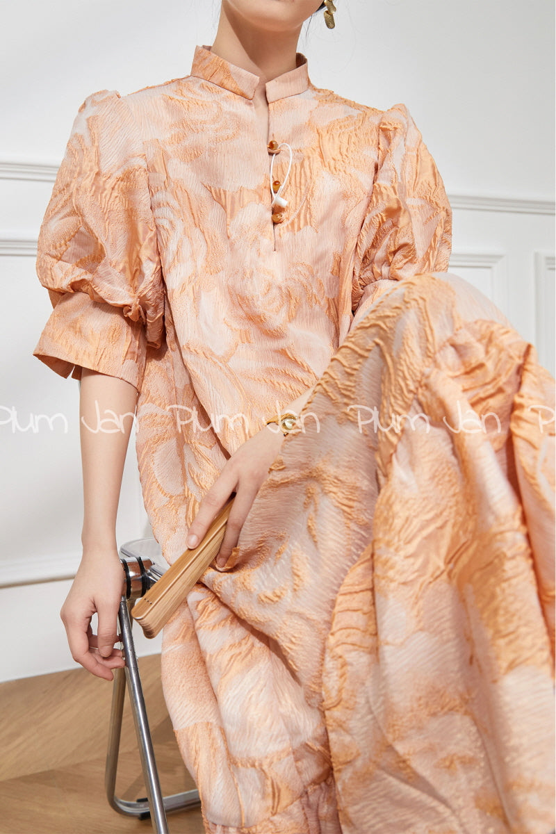 Elegant National Style Tea Break Dress