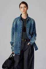 Wide Jacket Loose Shirt