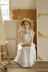 Three-Dimensional Flower Cake Dress