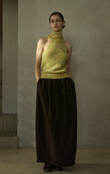 Loose Split Silhouette Skirt