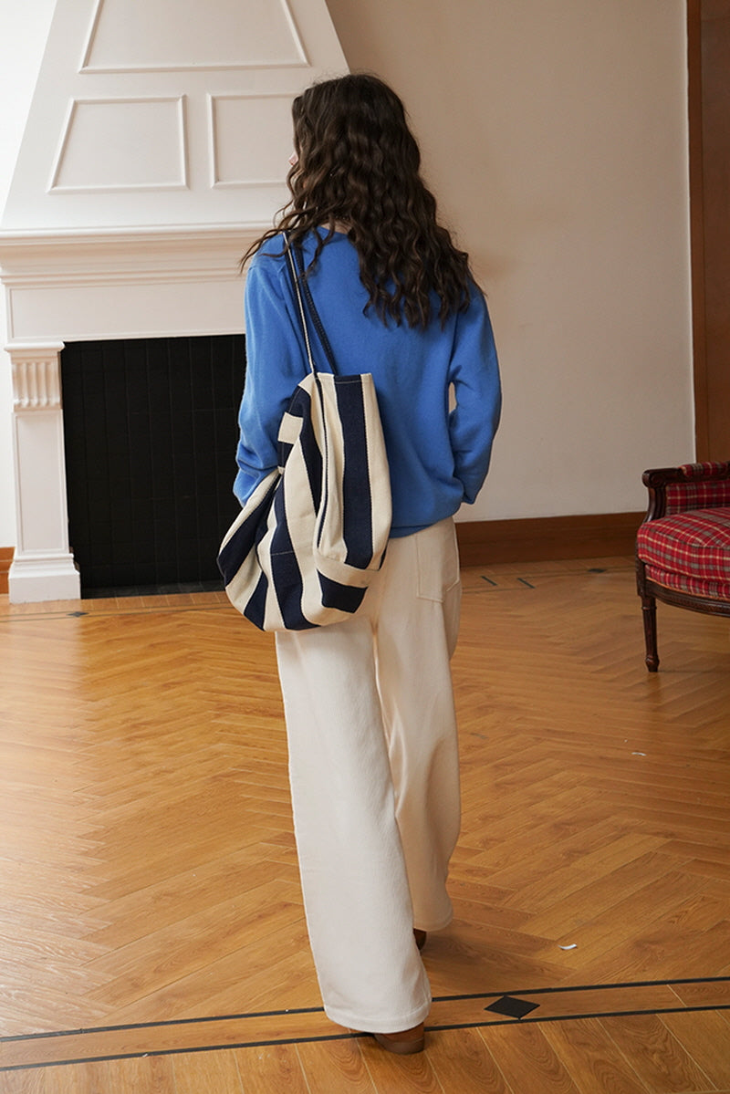 Straight Slouchy Trousers