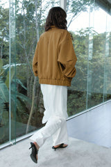 Double Zipper Silhouette Jacket