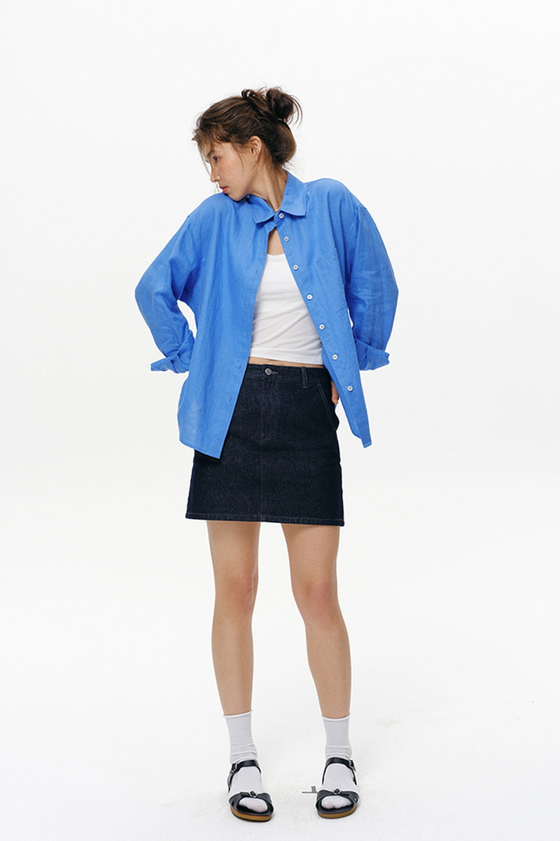 Relaxed French Thin Shirt