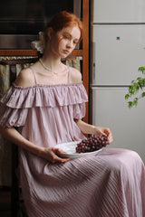 Two-Way Ruffle Slip Dress