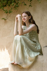 Muccal Edge V-Neck Heavy Industry Sleeveless Cake Dress