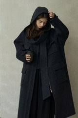 Oversized Textured Wrap Scarf