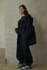 Lazy Hooded Reversible Cargo Jacket