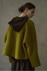 Crew Neck Short Jacket
