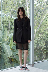 Waist Silhouette Blazer