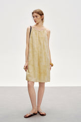 Lazy Halterneck Loose Slip Dress