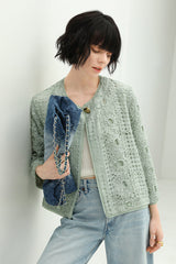 Three-Dimensional Cutout Jacket