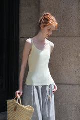 Minimalist Slim Fit Knit Camisole