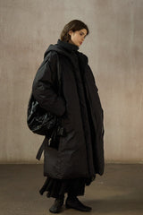 Oversized Hooded Puffer Coat