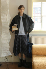 Retro Modern Loose Leather Jacket