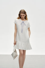 Shredded Hem Doll Dress
