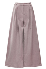 Casual Wide-Leg Straight Trousers