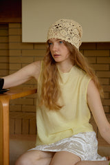 Chimney Neck Sleeveless Top