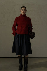 Half-Zip Turtleneck Sweater