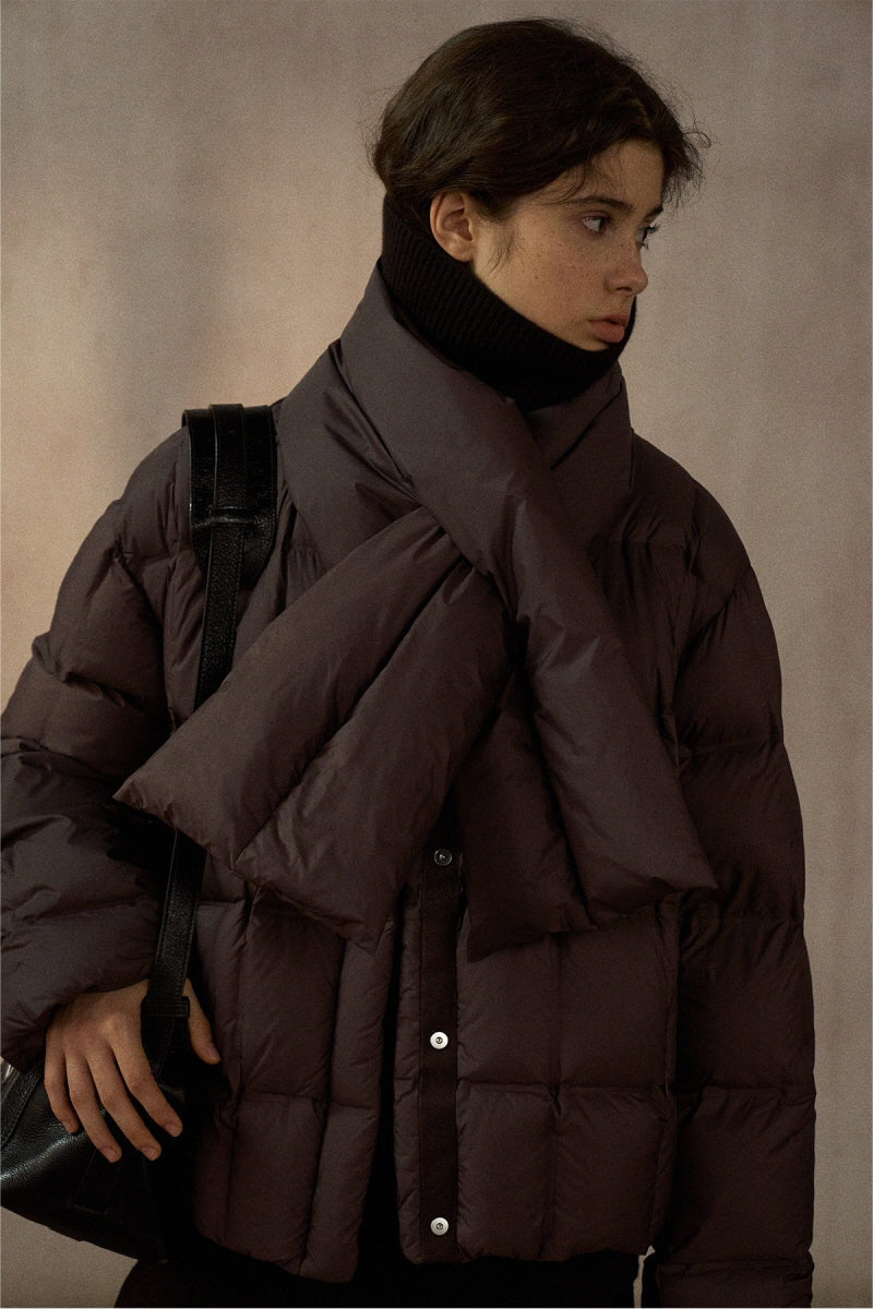 Cozy Quilted Winter Scarf