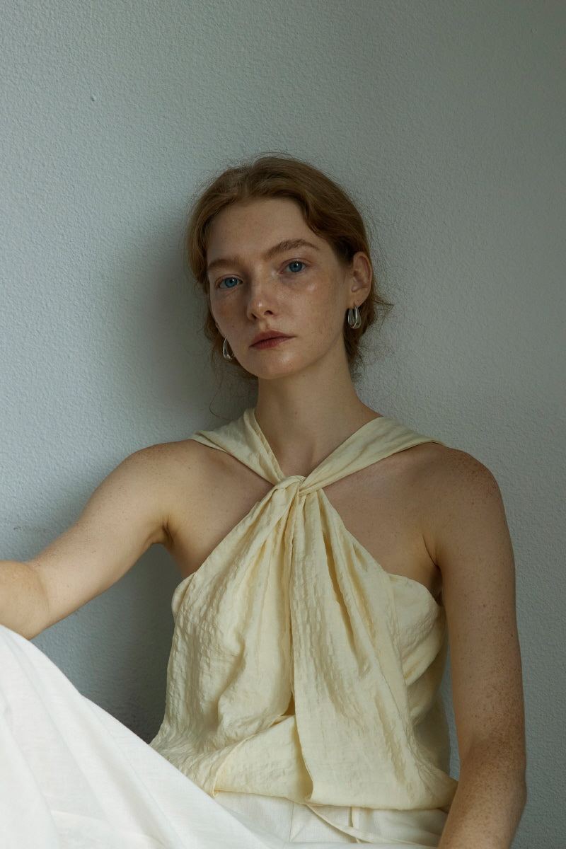 Three-Dimensional Knot Tank Top