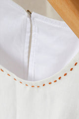 Sleeveless Straight Resort Dress