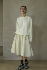 Pleated Puffy Skirt