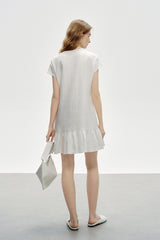 Shredded Hem Doll Dress