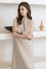 V-Neck Lace Dress