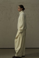 Half-Zip Turtleneck Sweater