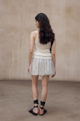 Pleated Bubble Shorts