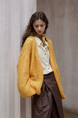 Lazy Lantern Sleeve Cardigan