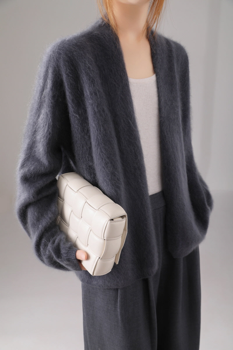 Lazy Brushed Cardigan Jacket
