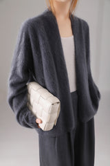 Lazy Brushed Cardigan Jacket