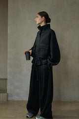 Drawstring Loose Slacks