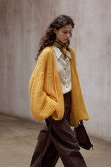Lazy Lantern Sleeve Cardigan