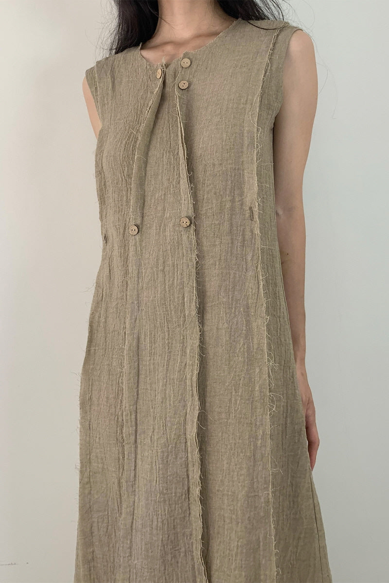 Raw Edge Dress
