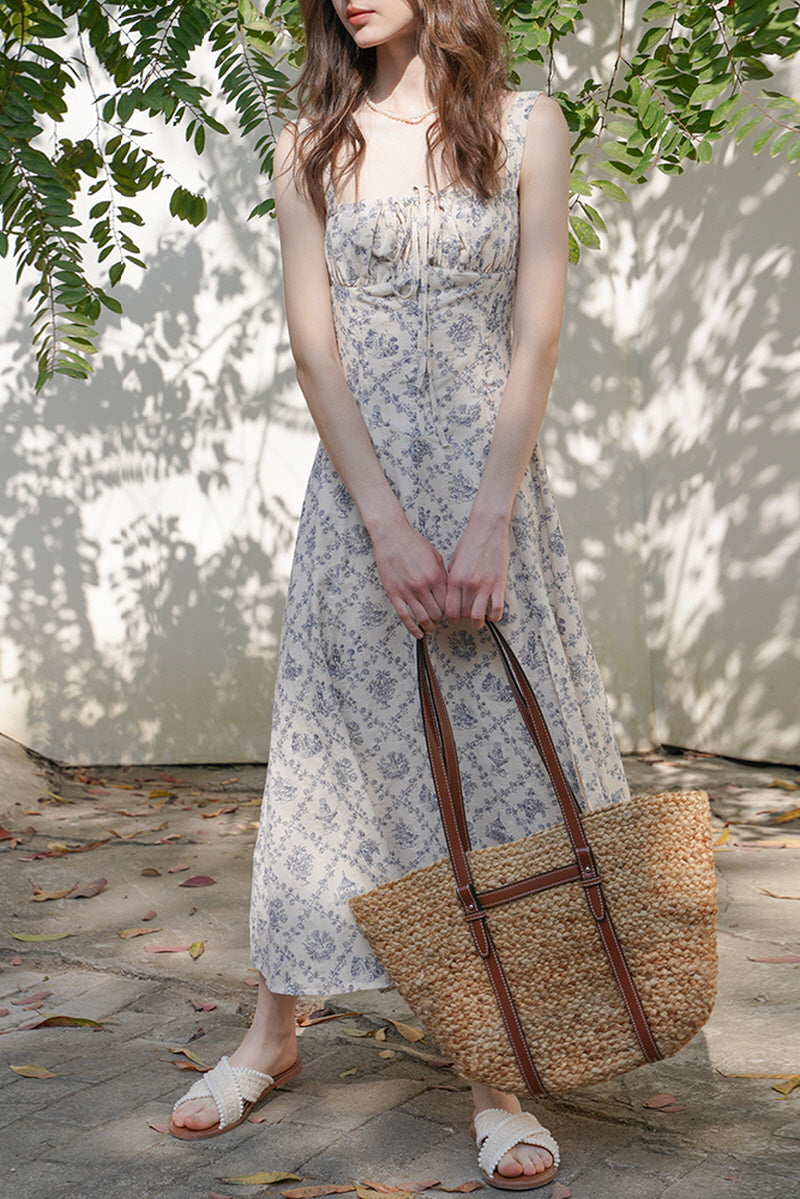 Vintage Floral Slip Dress