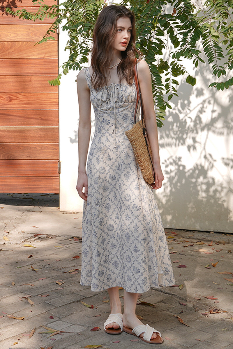 Vintage Floral Slip Dress