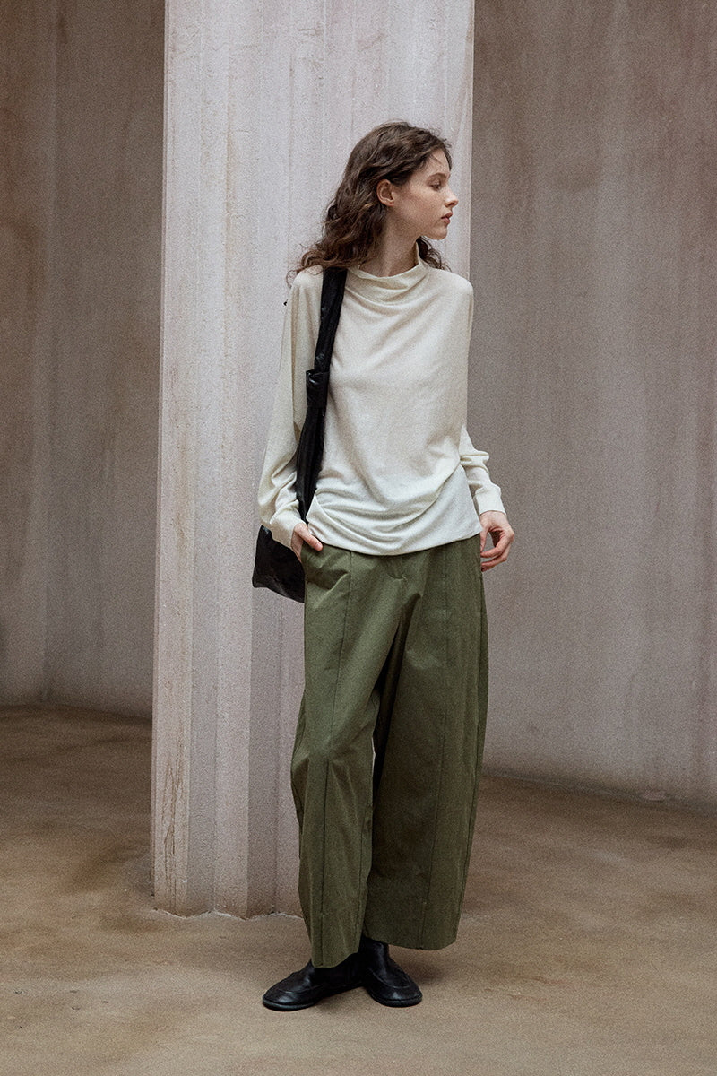 Misty Wide-Leg Scimitar Pants