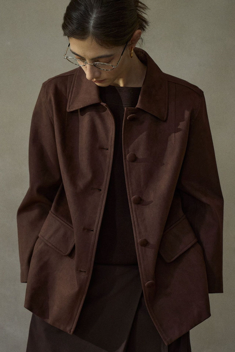 Round Buckle Short Jacket