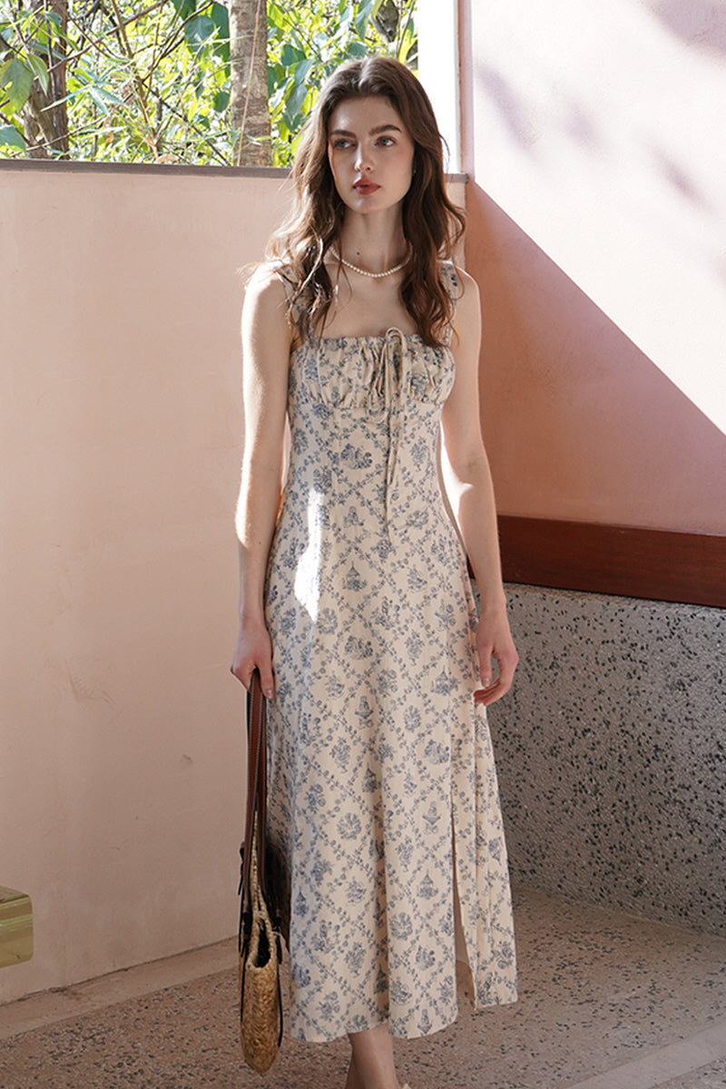 Vintage Floral Slip Dress