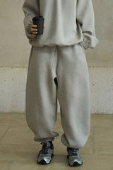 Relaxed Fit Twill Texture Pants