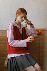 Loose Fit Butterfly Pleated Skirt