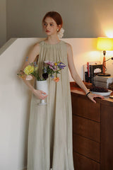 Slouchy Tie A-Line Dress