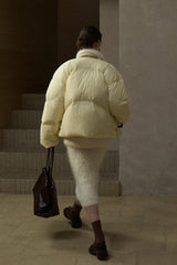 Detachable Bud-Collar Puffer Jacket