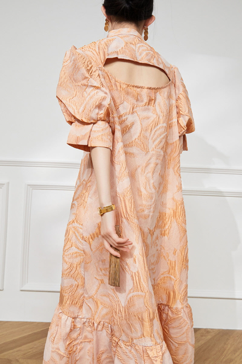 Elegant National Style Tea Break Dress