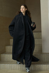 Lazy Collar Tweed Jacket