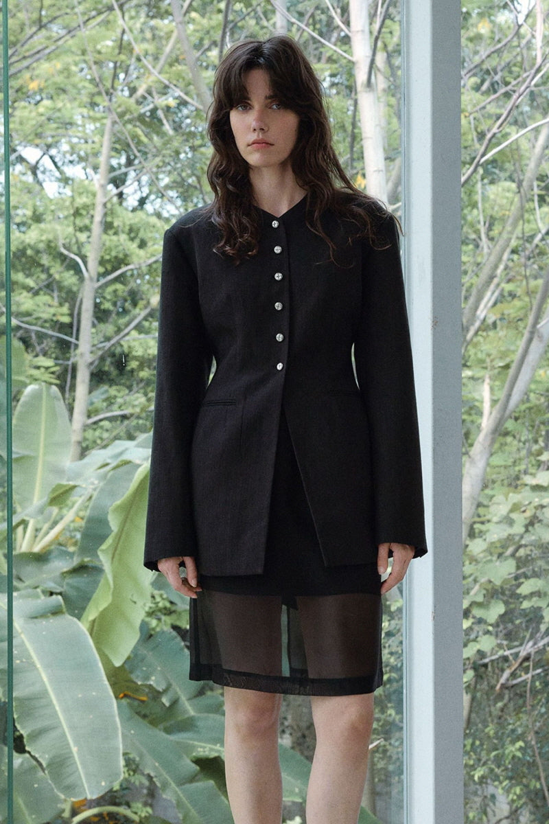 Waist Silhouette Blazer