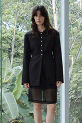 Waist Silhouette Blazer