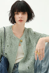 Three-Dimensional Cutout Jacket